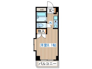 ハイツホワイトスト－ンの物件間取画像